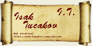 Isak Tucakov vizit kartica